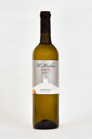Fľaša vína Chardonnay, sur-lie 2018 2018, zemské víno (suché)