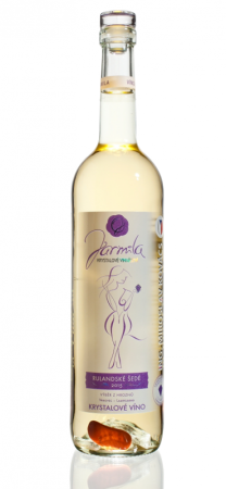 Fľaša vína Rulandské šedé 2015, výber z hrozna (polosladké)