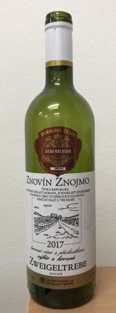 Fľaša vína Zweigeltrebe - Terroir Club 2017, výber z hrozna (suché)