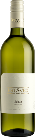 Fľaša vína Cuvée Áčko 2018, zemské víno (polosuché)