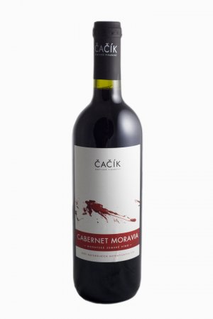 Fľaša vína Cabernet Moravia 2018, zemské víno (suché)