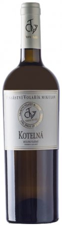Fľaša vína Ryzlink vlašský (Kotelná) 2010, kabinetné víno (polosladké)