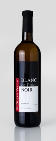 Fľaša vína Blanc de Pinot Noir 2016, zemské víno (suché)