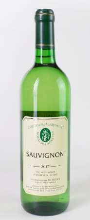 Fľaša vína Sauvignon 2017, pozdný sber (suché)