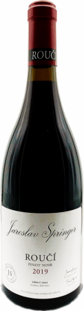 Fľaša vína Pinot Noir (Roučí) 2019, pozdný sber (suché)