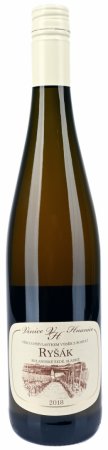 Fľaša vína RYŠÁK-Rulandské šedé 2018, bobuľový výber (sladké)