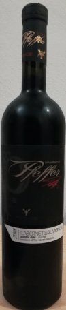 Fľaša vína Cabernet Sauvignon 2018, pozdný sber (suché)