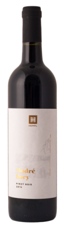 Fľaša vína Pinot Noir 2016, zemské víno (suché)