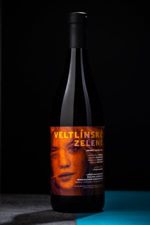 Fľaša vína Veltlínské zelené | Orange | nesířené | nefiltrované 2018, zemské víno (suché)