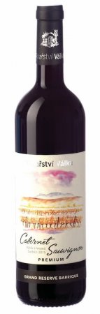 Fľaša vína Cabernet Sauvignon barrique (Grand Reserve) 2015, výber z hrozna (suché)