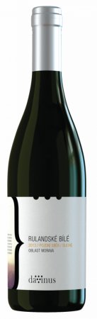 Fľaša vína DAVINUS Rulandské bílé 2015, pozdný sber
