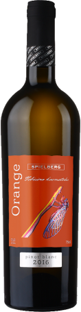 Fľaša vína Pinot Blanc Orange 2016, zemské víno (suché)