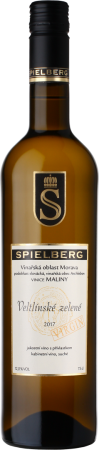 Fľaša vína Veltlínské zelené VIRGIN 2017, kabinetné víno (suché)