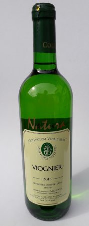 Fľaša vína Viognier (Natura) 2015, zemské víno (suché)