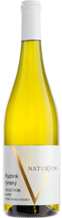 Fľaša vína Ryzlink rýnský (Selection) 2016, zemské víno (suché)