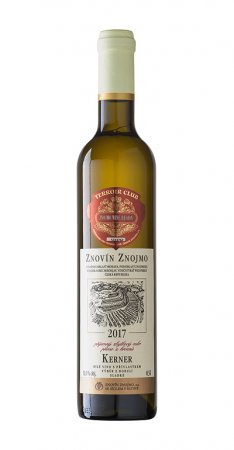 Fľaša vína Kerner 2017, bobuľový výber (sladké)