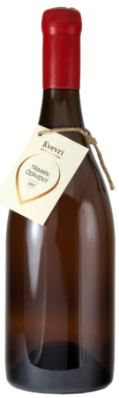 Fľaša vína Tramín červený (Kvevri) 2017, zemské víno (suché)