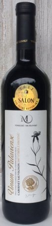 Fľaša vína Cabernet Sauvignon 2007, výber z hrozna (suché)