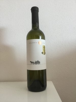Fľaša vína Rizling rynský 2016, pozdný sber (suché)