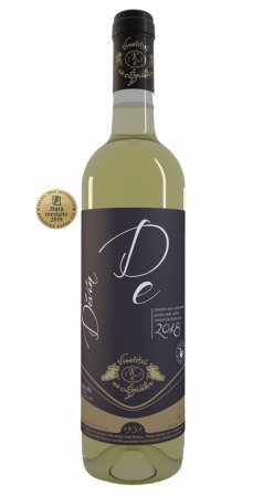 Fľaša vína Děvín 2018, pozdný sber (suché)
