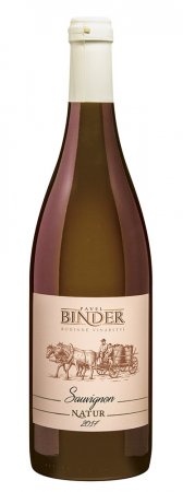 Fľaša vína Sauvignon (Natur BIO) 2017, pozdný sber (suché)