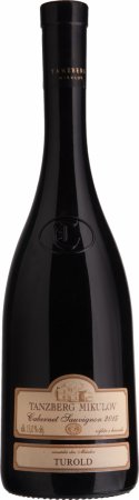 Fľaša vína Cabernet Sauvignon 2015, výber z hrozna (suché)