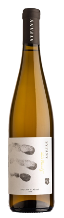 Fľaša vína Ryzlink vlašský 2016, zemské víno (suché)