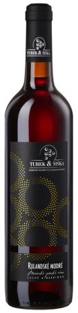 Fľaša vína Rulandské modré barrique 2016, zemské víno (suché)