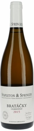 Fľaša vína Chardonnay 2015, zemské víno (suché)