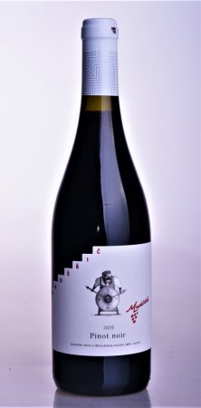 Fľaša vína Pinot noir 2018, akostné víno (suché)