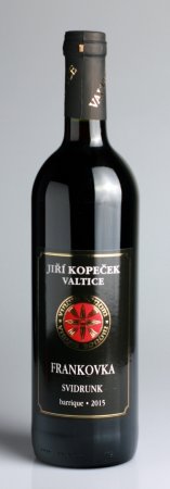 Fľaša vína Frankovka barrique 2015, výber z hrozna (suché)
