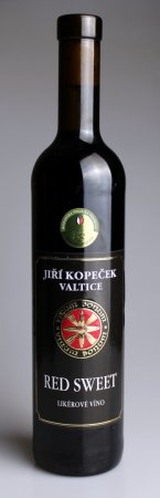 Fľaša vína RED SWEET 2015, akostné likérové víno (sladké)