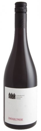 Fľaša vína Zweigeltrebe 2014, zemské víno (suché)