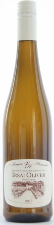 Fľaša vína Irsai Oliver 2018, kabinetné víno (polosladké)