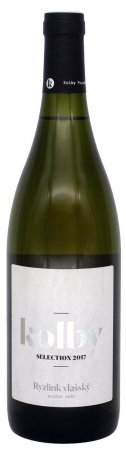 Fľaša vína Ryzlink vlašský (Selection) 2017, pozdný sber (suché)