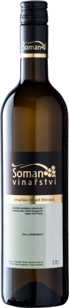 Fľaša vína Müller Thurgau 2018, pozdný sber (suché)