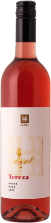 Fľaša vína Tereza rosé /André/ 2017, zemské víno (polosuché)