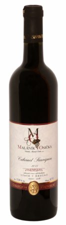 Fľaša vína Cabernet Sauvignon 2015, výber z hrozna (suché)