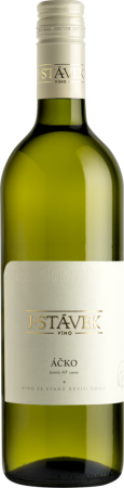 Fľaša vína Cuvée Áčko 2017, zemské víno (polosuché)