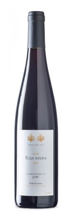 Fľaša vína Rosa inferni 2013, zemské víno (suché)