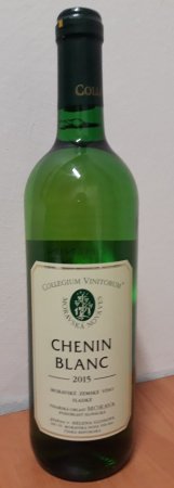 Fľaša vína Chenin Blanc 2015, zemské víno (sladké)