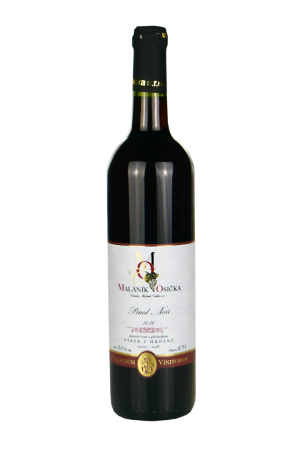 Fľaša vína Pinot Noir 2016, výber z hrozna (suché)