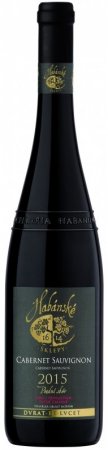 Fľaša vína Cabernet Sauvignon 2015, pozdný sber (suché)