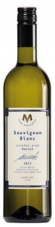 Fľaša vína Sauvignon blanc bio 2017, pozdný sber (suché)