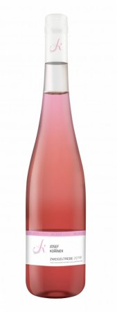 Fľaša vína Zweigeltrebe rosé 2018, zemské víno (polosladké)
