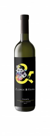 Fľaša vína Tramín červený 2017, výber z hrozna (polosladké)