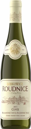Fľaša vína Cuvée Rulandské šedé & Rulandské bílé 2017, zemské víno (suché)