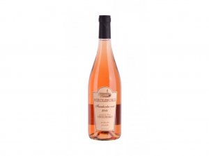 Fľaša vína Frankovka rose ( Nikolsburg) 2014, pozdný sber (polosladké)