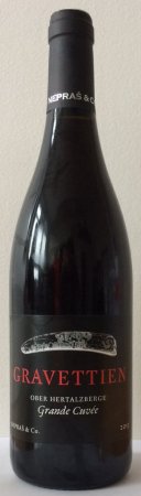 Fľaša vína Gravettien Grande Cuvée (Merlot x Cabernet Sauvignon) 2015, výber z hrozna (suché)
