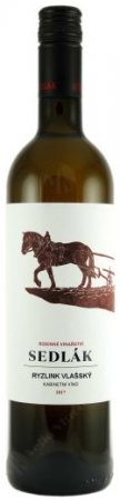 Fľaša vína Ryzlink vlašský 2017, kabinetné víno (suché)